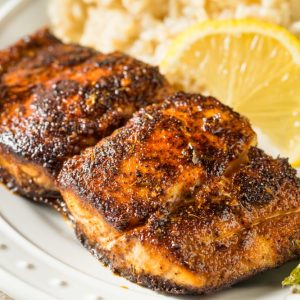 Blackening and it’s classic Cajun cooking technique that is sensational to use for fish, chicken and even for steak.