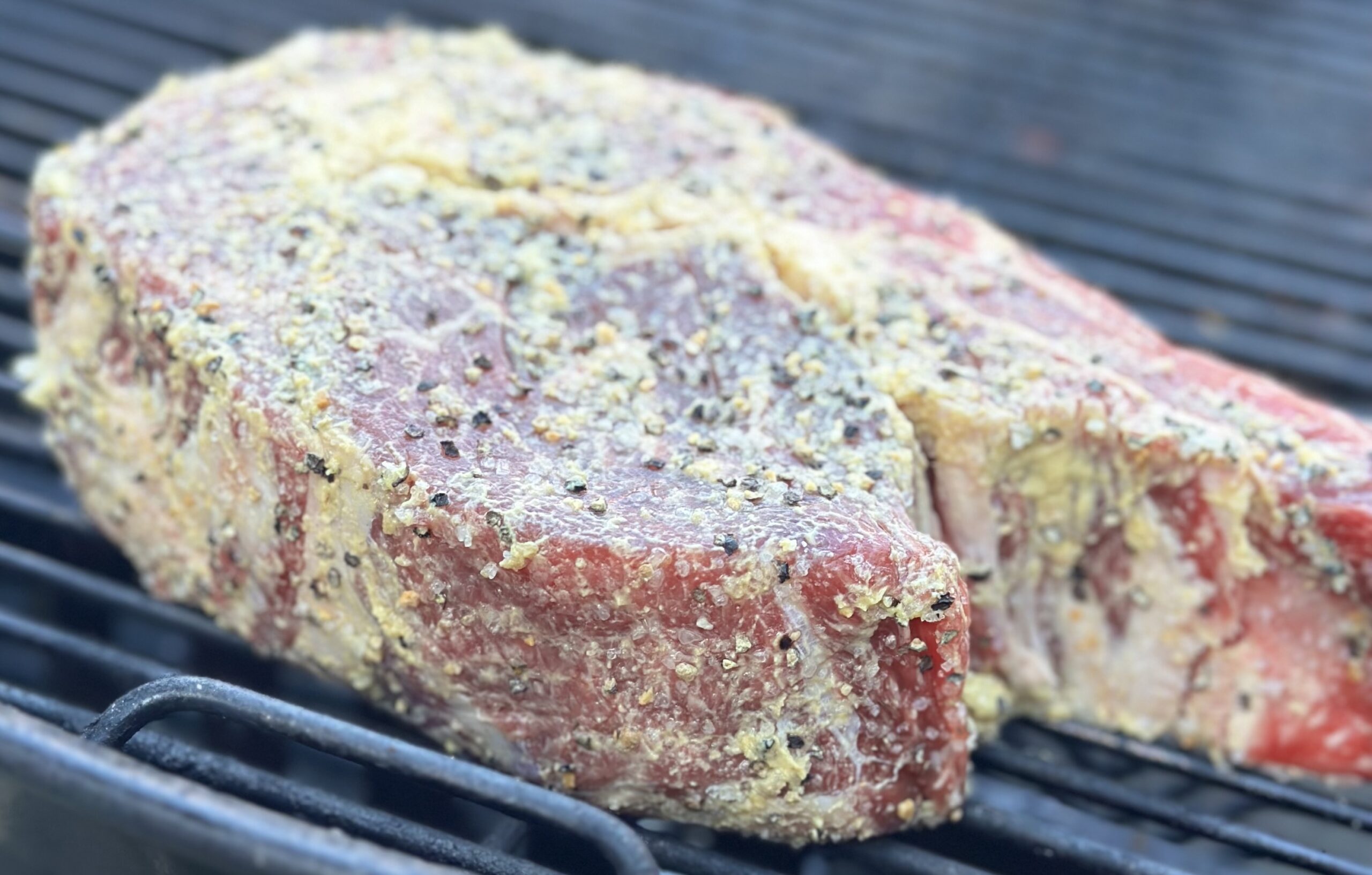 Wet rub with olive oil as a binding agent